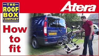 Atera STRADA DL 2015  How to fit  tow ball bike carrier [upl. by Inajna]