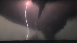 UNREAL TWIN TORNADOES amp Bead Lightning Strike [upl. by Ardnasxela]