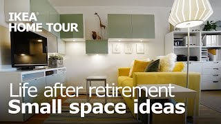 A Studio Apartment for Retirement Living  IKEA Home Tour Episode 405 [upl. by Saba]