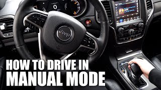 How To Drive an Automatic Car in Manual Mode [upl. by Burchett981]