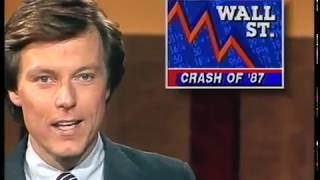 The 1987 stock market crash Original news report [upl. by Lexerd]