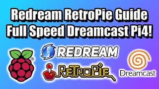 RetroPie Redream Set up Guide  Full Speed Dreamcast Emulation On the Pi4 [upl. by Orwin]