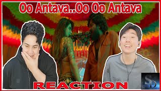 Oo AntavaOo Oo Antava REACTION  Allu Arjun  Pushpa Songs  Samantha  SwiftDetae  Nozybro [upl. by Neit]