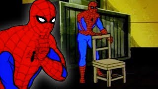 Animated SpiderMan  Funniest Moments [upl. by Halas]