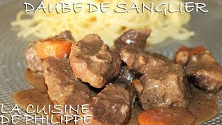 Daube de sanglier [upl. by Lehmann]