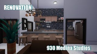 930 Medina Studios Sims 4 Renovation [upl. by Hoes]