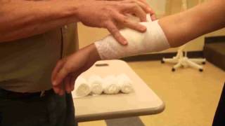 Bandaging Pressure Bandage [upl. by Cogen760]