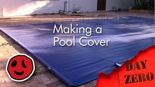 How to make your own pool cover [upl. by Notyrb443]