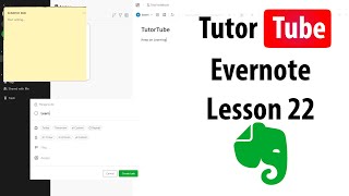 Evernote Tutorial  Lesson 22  Cell Properties [upl. by Loftis365]