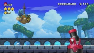 New Super Mario Bros U  Sparkling Waters Complete World 4 [upl. by Primaveria184]