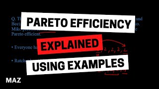 Pareto Efficiency Explained using examples [upl. by Past]