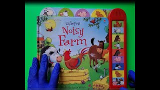 USBORNE Noisy Farm INTERACTIVE [upl. by Llenoil]