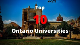 Top 10 Universities in Ontario 2020 [upl. by Isnam465]