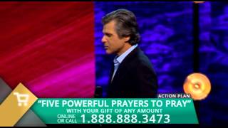 quotFive Powerful Prayers to Prayquot with Jentezen Franklin [upl. by Ellerred]