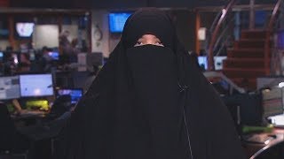 Quebecs Bill 62 Niqabwearing Muslim fears the impact of facecovering ban [upl. by Krock]