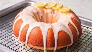 Lemon Bundt Cake  How To Make Lemon Cake Recipe [upl. by Enayr]