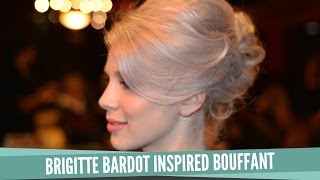 Brigitte Bardot Inspired Bouffant [upl. by Hiltner953]