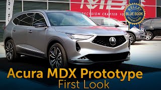 Acura MDX Prototype  First Look [upl. by Leftwich657]