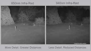 850nm vs 940nm InfraRed Lighting [upl. by Miarzim942]