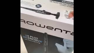 Je teste l’aspirateur ROWENTA sans fil  le plus silencieux🍃 [upl. by Anade]