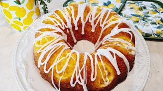 Easy Lemon Bundt Cake [upl. by Noivax7]