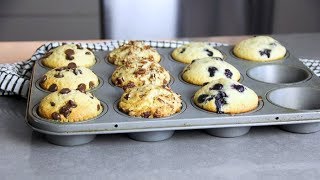 EASY MUFFIN RECIPE  Muffin Base Recipe [upl. by Jeffcott]