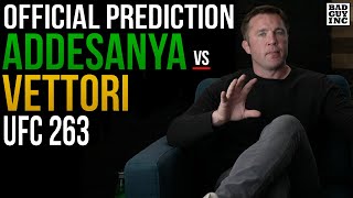 OFFICIAL PREDICTION Israel Adesanya vs Marvin Vettori [upl. by Celeste]