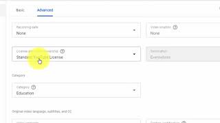 Add Creative Commons License to Your YouTube Video [upl. by Llydnek650]