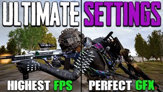 ULTIMATE PUBG SETTINGS GUIDE 2025  HIGHEST FPS BEST GRAPHICS  FULL COMPARISON  PUBG FREE TO PLAY [upl. by Brigitta560]