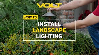 How to Install Low Voltage LED Landscape Lighting  Easy DIY Guide [upl. by Nyhagen]