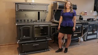 Wood Cook Stove Comparison Elmira Fireview Vs JA Roby Chief [upl. by Mayman]