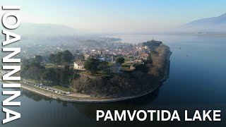 Pamvotida Lake – Ioannina  Greece 4K [upl. by Cynthy]