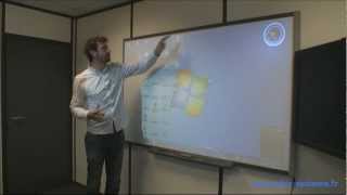 Prise en main dun tableau interactif SMART Board [upl. by Titania]