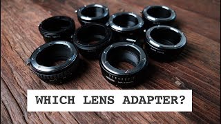 Do lens adapters affect image quality [upl. by Ilesara131]