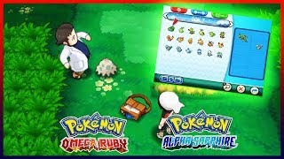 Pokemon OmegaRuby amp AlphaSapphire  How to Get All Starter Pokemons [upl. by Keeryt]