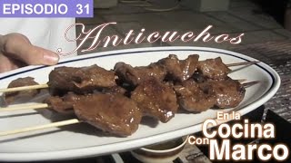 Anticuchos  receta peruana  corazon o lomo de res [upl. by Marcell]