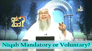 Is Niqab Mandatory or Voluntary  Assim al hakeem [upl. by Tildy]