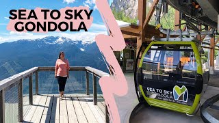 SEA TO SKY GONDOLA  Squamish Canada  Suspension Bridge and Panorama Trail [upl. by Kella]