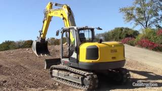 Wacker Neusons ET145 Delivers Large Machine Power with Mini Excavator Benefits [upl. by Aniret590]