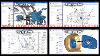 PEUGEOT Service Repair Workshop Manual [upl. by Alamat641]