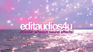 POPULAR WHOOSH SOUND EFFECTS FOR EDITS [upl. by Fortna35]