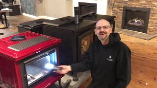 How to Disassemble Pacific Energy Wood Stoves [upl. by Onitnelav7]