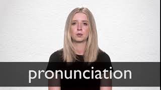 How to pronounce PRONUNCIATION in British English [upl. by Nyrraf652]