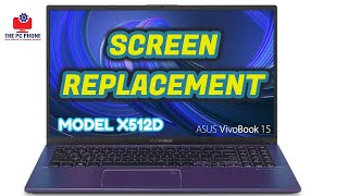 Asus VivoBook 15 Screen Replacement In Profession Way  Very Easy [upl. by Couchman]