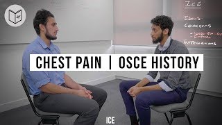 Chest Pain  OSCE history taking for Medical Students  Drs Manual [upl. by Acired760]