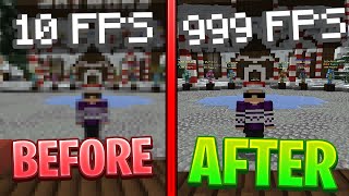 NEW MINECRAFT FPS BOOSTER MOD Frames [upl. by Matias]