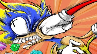 How Did Knuckles Beat Super Sonic [upl. by Lundgren76]