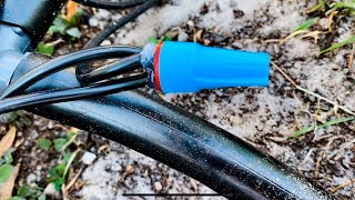 How To Connect Low Voltage Landscape Wire Together [upl. by Nannah]