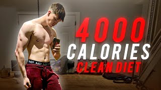 4000 Calorie Clean Bulking Diet For Gaining Muscle [upl. by Joachima]