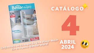 Catálogo Betterware Abril 2024 [upl. by Lonnie]